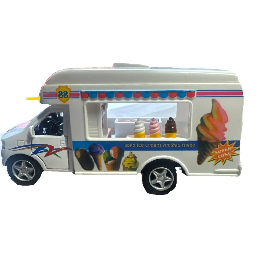 KinsFun Pullback Action Ice Cream Vending Truck